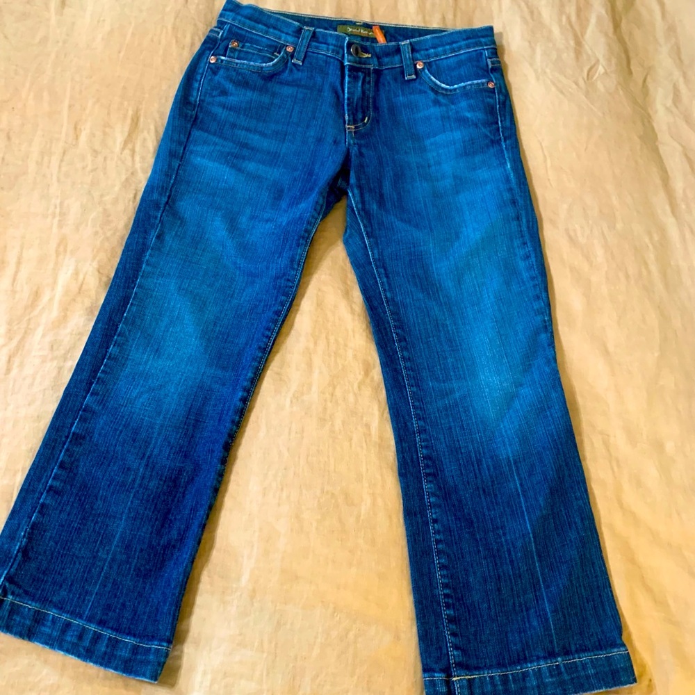 David Kahn cropped jeans. These were worth the boutique price—very flattering!